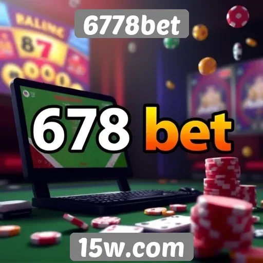 Tendências de jogos online refletidas no 6778bet